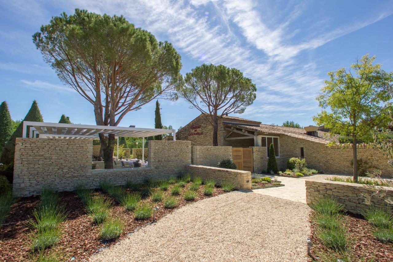 Hotel Carcarille Restaurant Le C Gordes Exterior foto