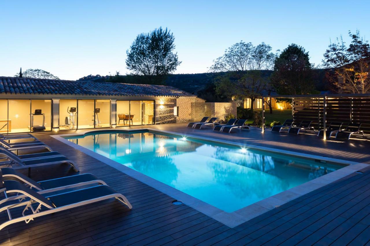 Hotel Carcarille Restaurant Le C Gordes Exterior foto